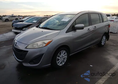 2012 Mazda Mazda5 Sport z USA, uszkodzony, nr VIN JM1CW2BL3C0128641